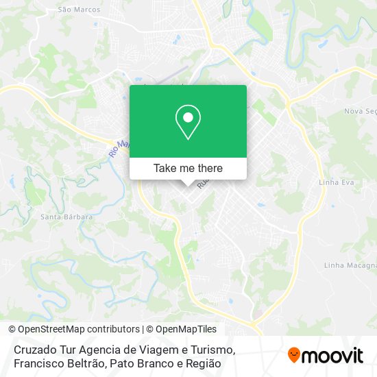 Cruzado Tur Agencia de Viagem e Turismo map