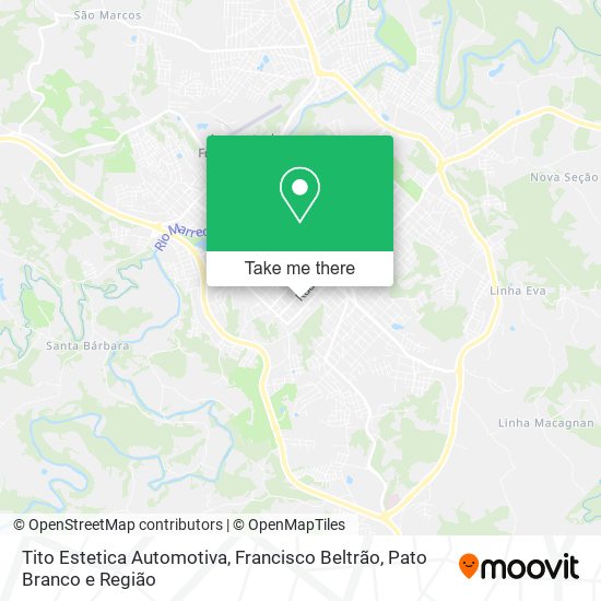 Tito Estetica Automotiva map
