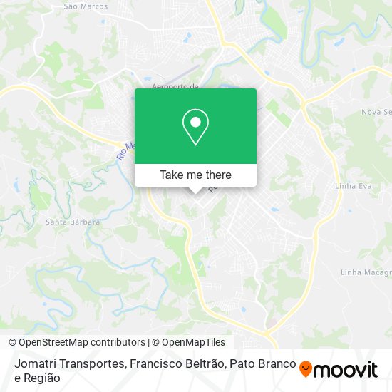 Jomatri Transportes map