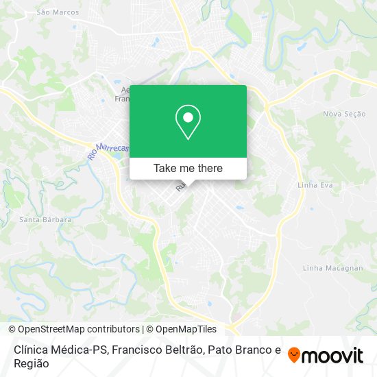 Clínica Médica-PS map
