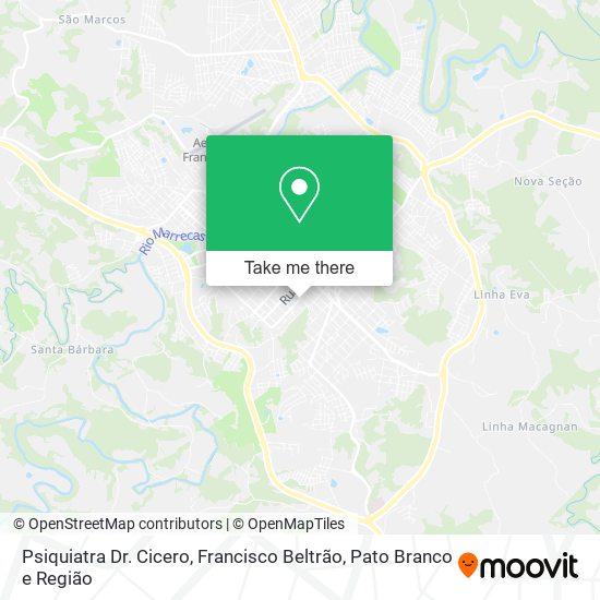 Psiquiatra Dr. Cicero map