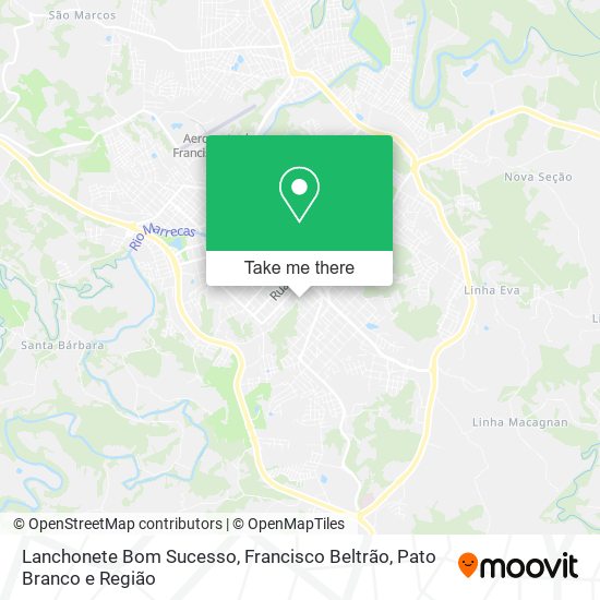 Lanchonete Bom Sucesso map