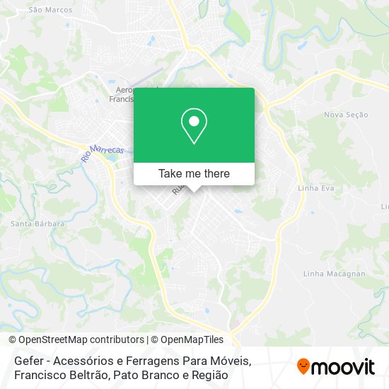 Gefer - Acessórios e Ferragens Para Móveis map