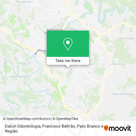 Dalcin Odontologia map