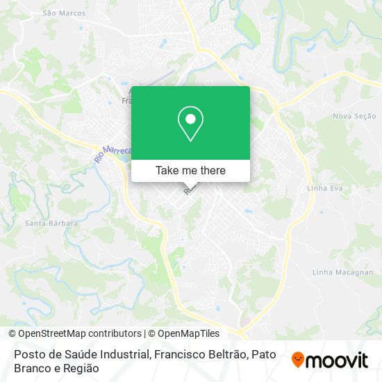 Posto de Saúde Industrial map