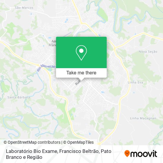 Laboratório Bio Exame map