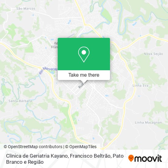 Clínica de Geriatria Kayano map