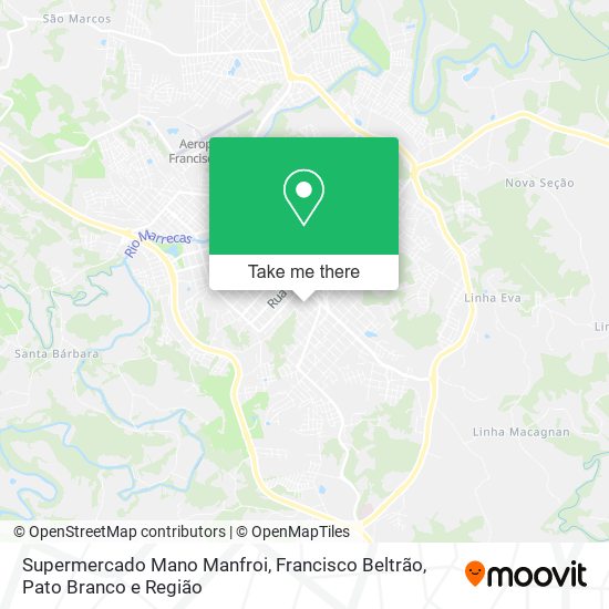 Supermercado Mano Manfroi map