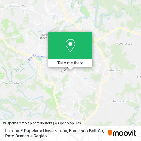 Livraria E Papelaria Universitaria map