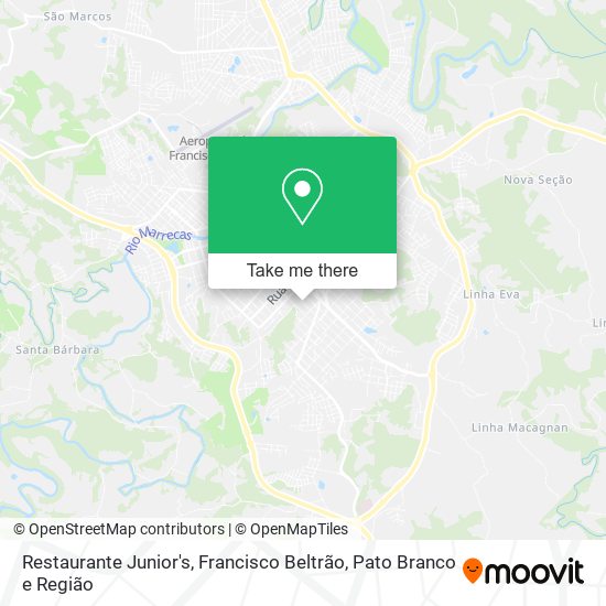 Restaurante Junior's map