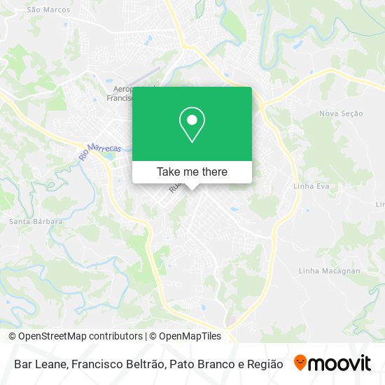 Bar Leane map