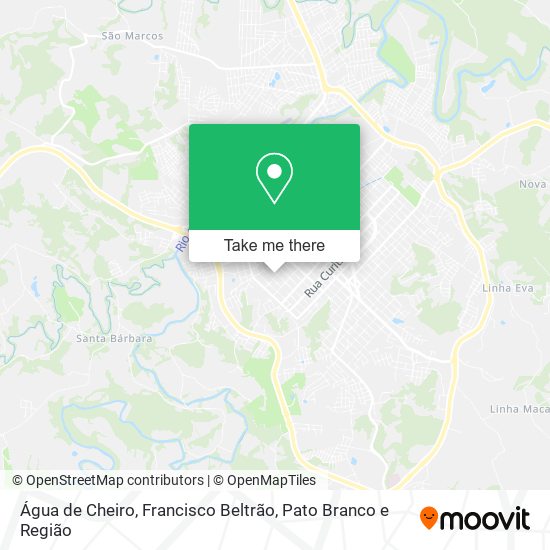 Água de Cheiro map