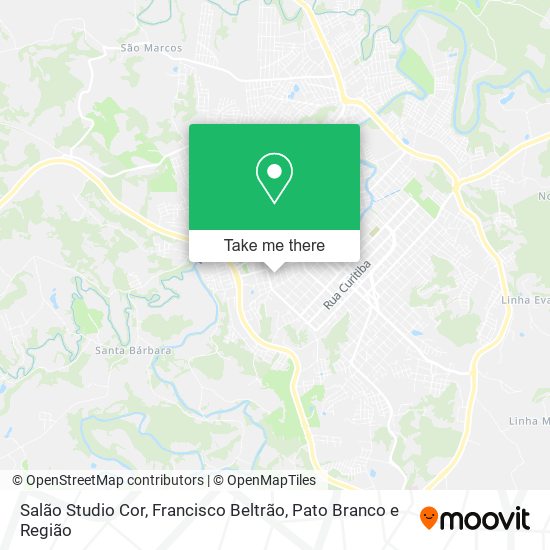 Salão Studio Cor map