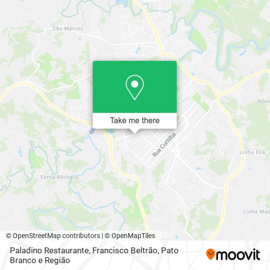 Paladino Restaurante map