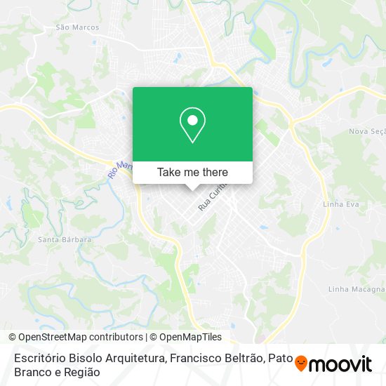 Escritório Bisolo Arquitetura map