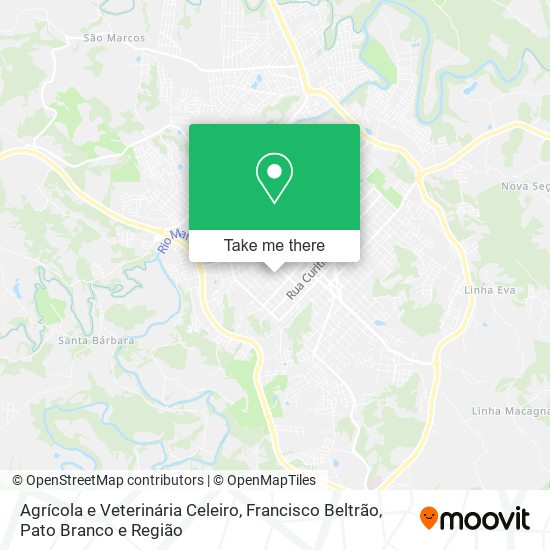 Mapa Agrícola e Veterinária Celeiro