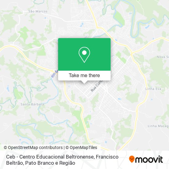Ceb - Centro Educacional Beltronense map