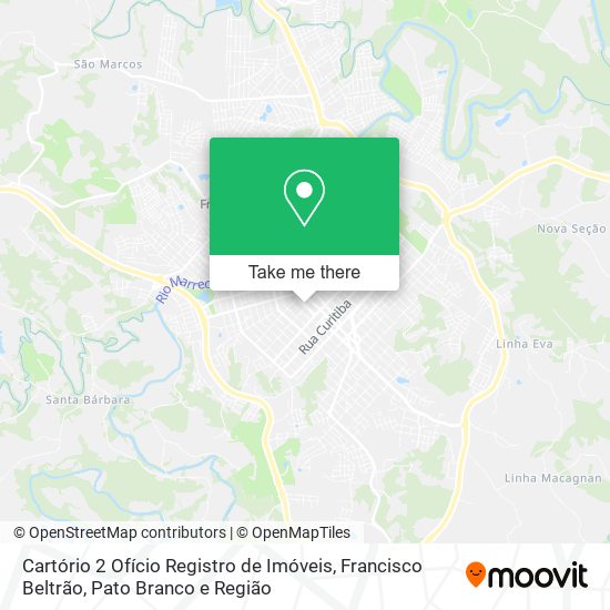 Cartório 2 Ofício Registro de Imóveis map