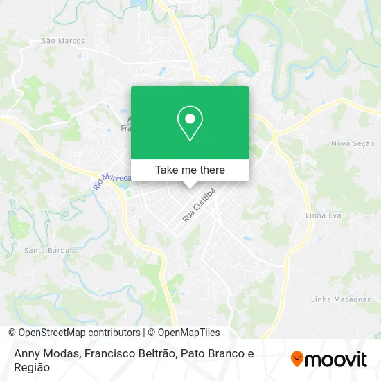 Anny Modas map
