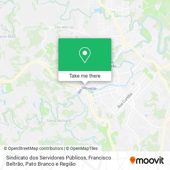 Sindicato dos Servidores Públicos map