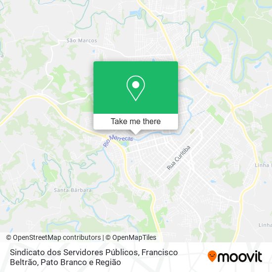 Sindicato dos Servidores Públicos map