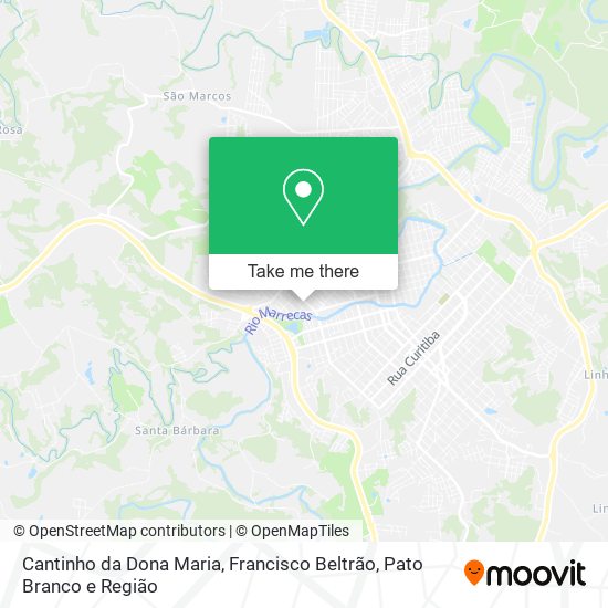 Cantinho da Dona Maria map