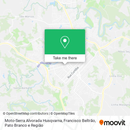 Moto-Serra Alvorada Husqvarna map