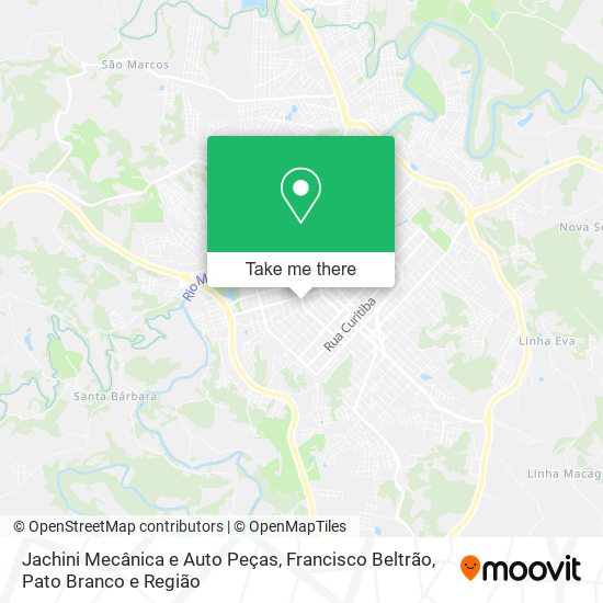 Mapa Jachini Mecânica e Auto Peças