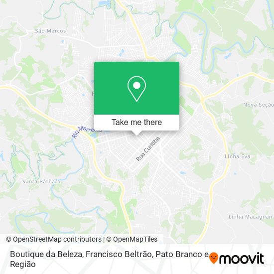 Boutique da Beleza map