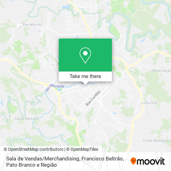 Sala de Vendas/Merchandising map