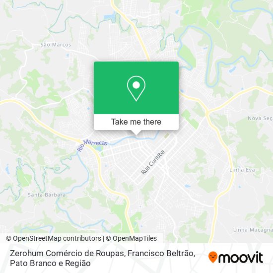 Zerohum Comércio de Roupas map