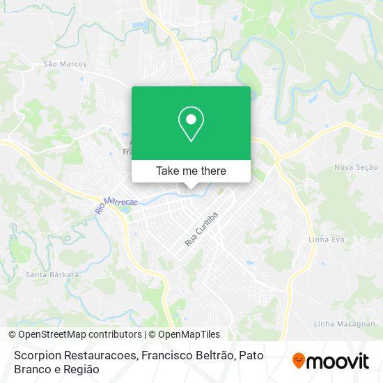 Scorpion Restauracoes map