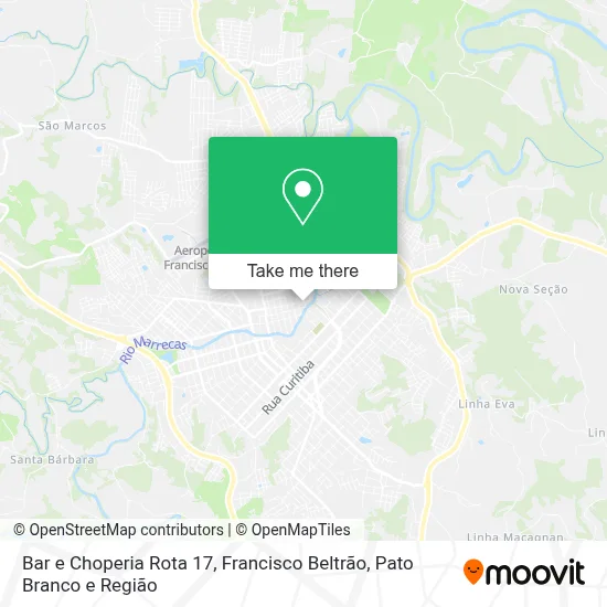 Bar e Choperia Rota 17 map