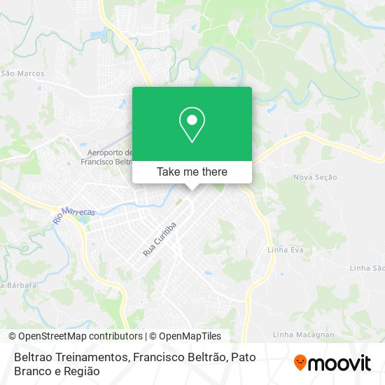 Beltrao Treinamentos map