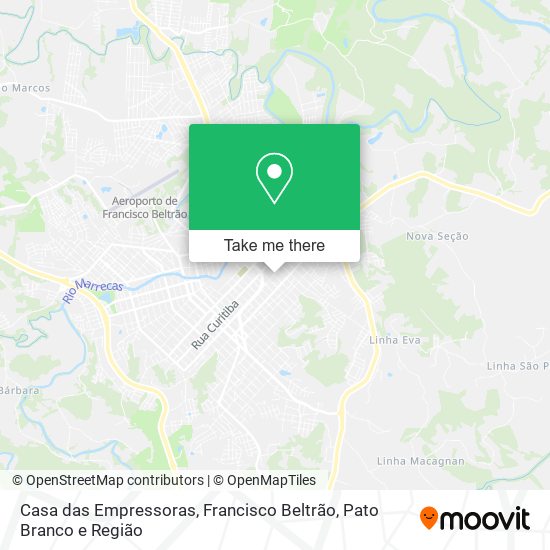 Casa das Empressoras map