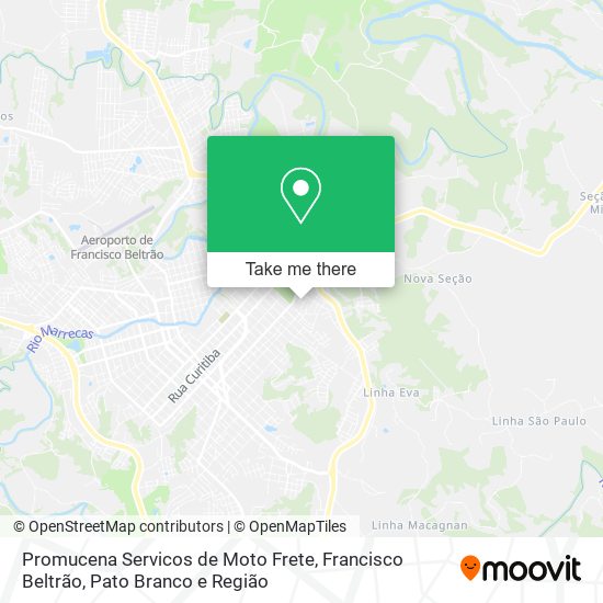 Promucena Servicos de Moto Frete map