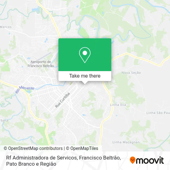 Rf Administradora de Servicos map