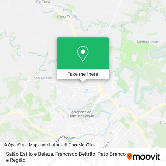 Salão Estilo e Beleza map