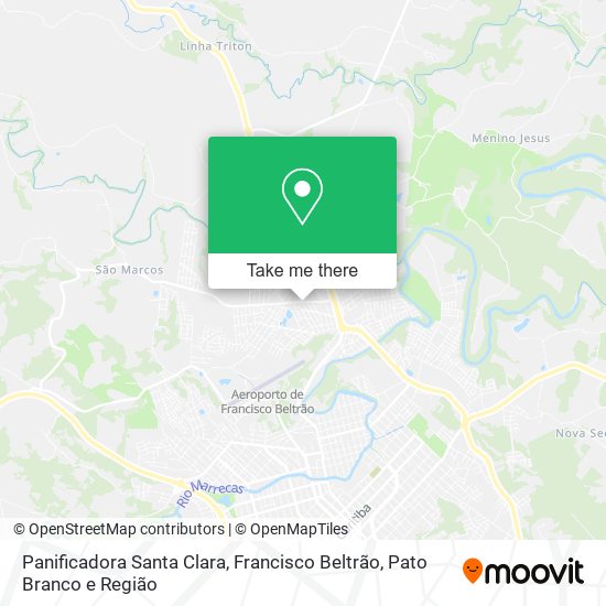 Panificadora Santa Clara map