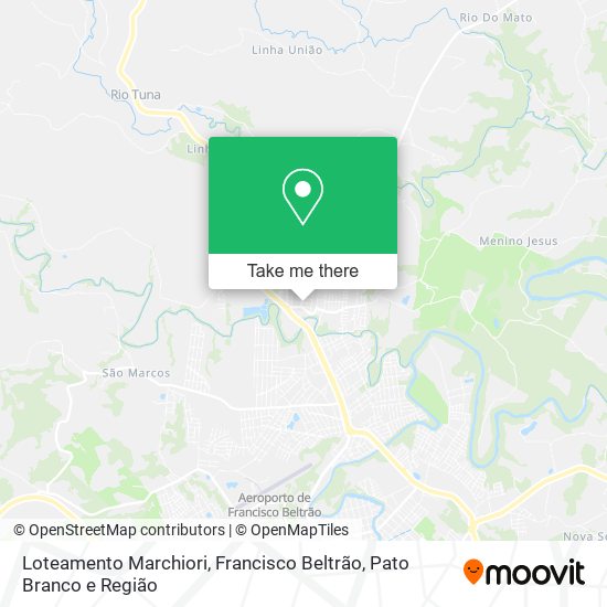 Loteamento Marchiori map