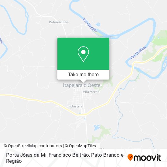 Porta Jóias da Mi map
