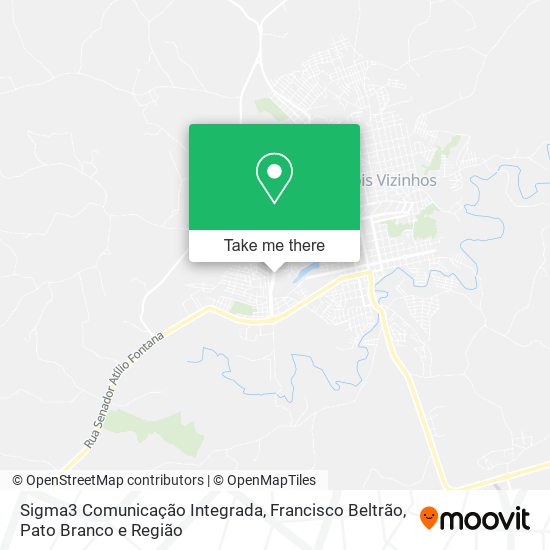 Sigma3 Comunicação Integrada map