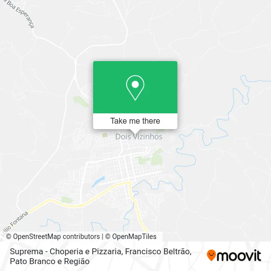 Suprema - Choperia e Pizzaria map