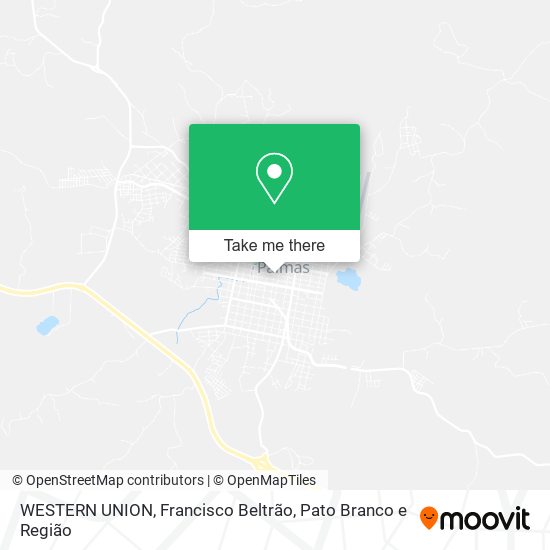 WESTERN UNION map