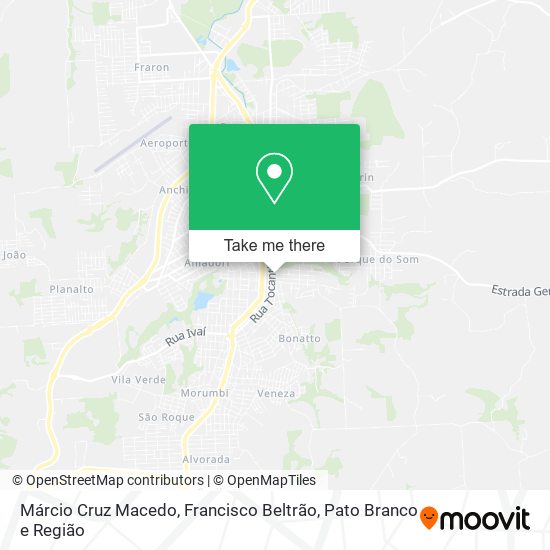 Márcio Cruz Macedo map