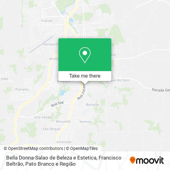 Bella Donna-Salao de Beleza e Estetica map