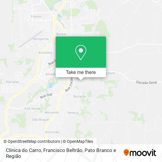 Clínica do Carro map