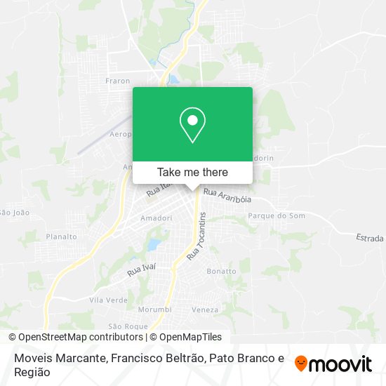 Moveis Marcante map