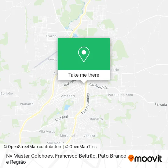 Nv Master Colchoes map