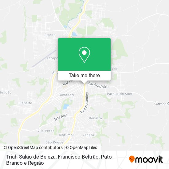 Triah-Salão de Beleza map